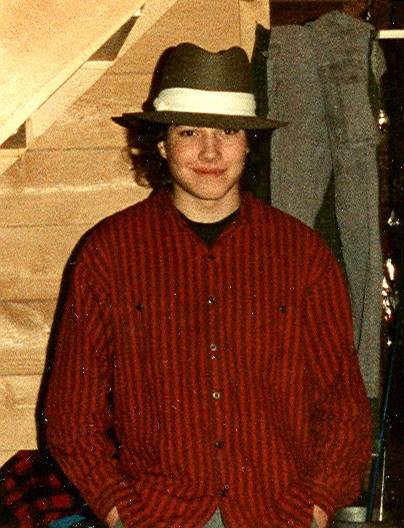 The author in 1989.